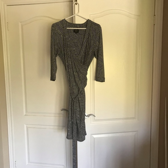 Wrap around cotton dress - Picture 2 of 3